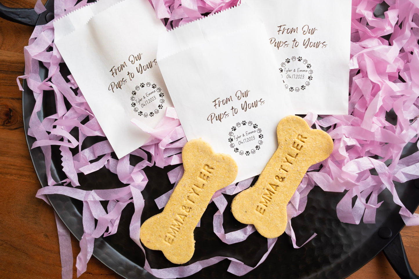 Personalized Bones and Goodie Bags